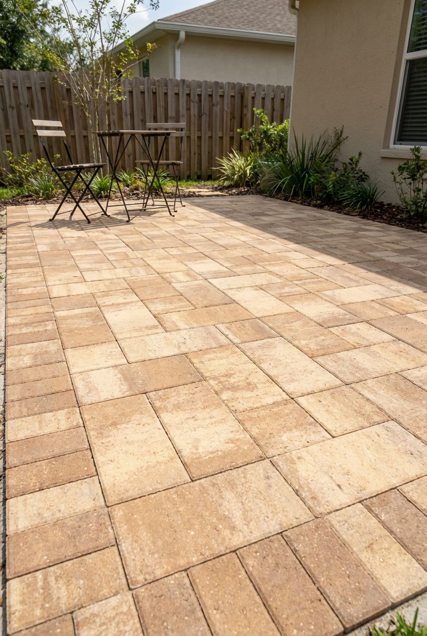 Paver installation in Apopka FL