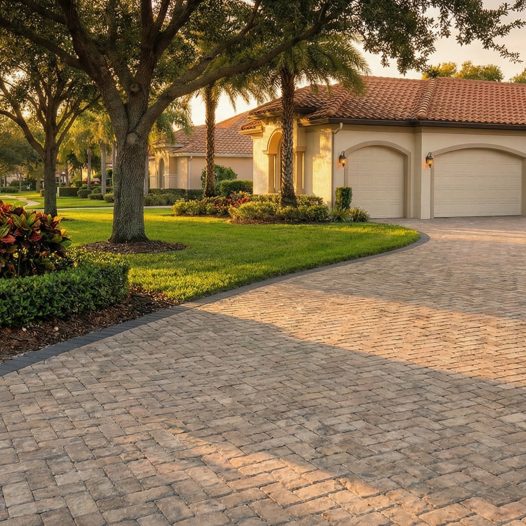 Paver installation in Clermont FL