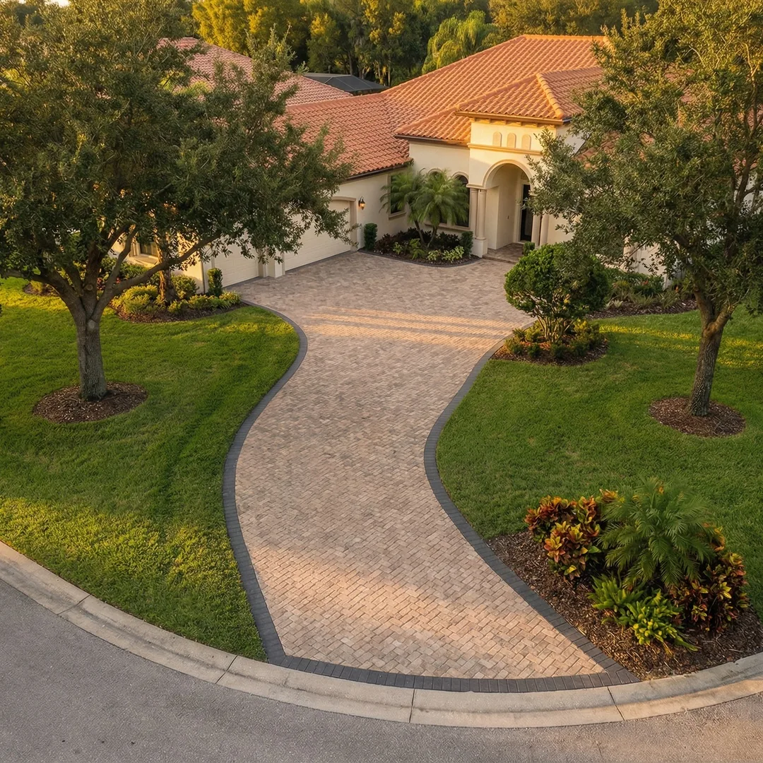 Paver Installation project in Kissimmee FL