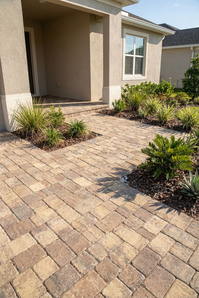 Paver renovation project in Ocoee FL